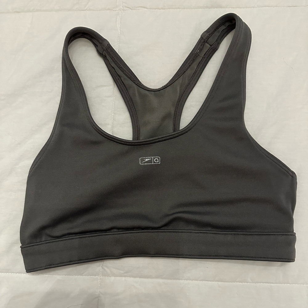 Gray Speedo Sports bra- size small